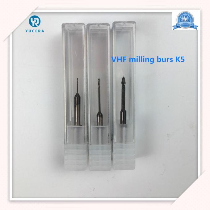 VHF K5 2.0mm Dental Milling Burs Untuk Mesin Penggilingan Cad Cam VHF Cam 2