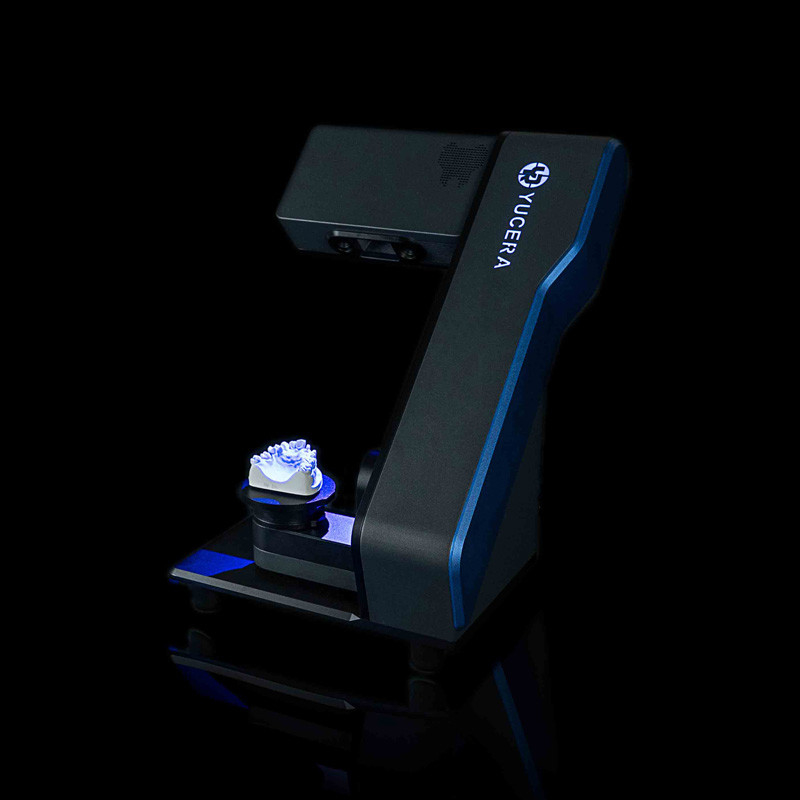 YUCERA Dental Lab Scanner CAD CAM 3D Auto Scanning 20s Waktu pemindaian 2 x 3,0MP Resolusi kamera
