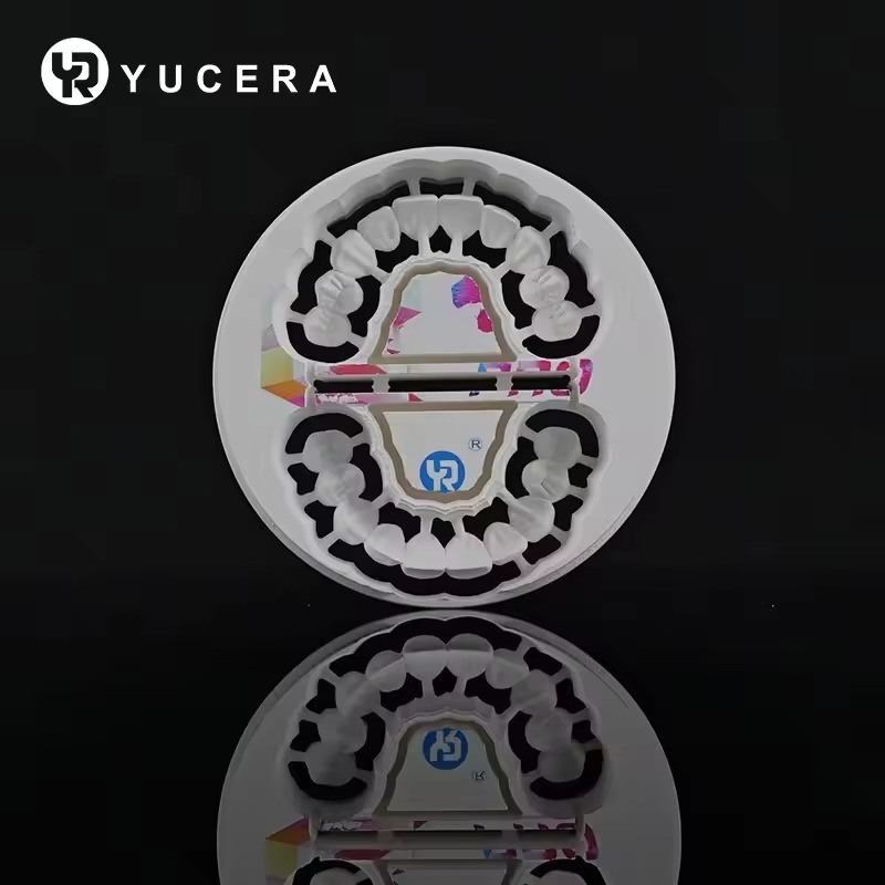 Yucera Dental Zirconia Electric Dental Consumables Cad Lab B1 Color Dental Zirconia Block