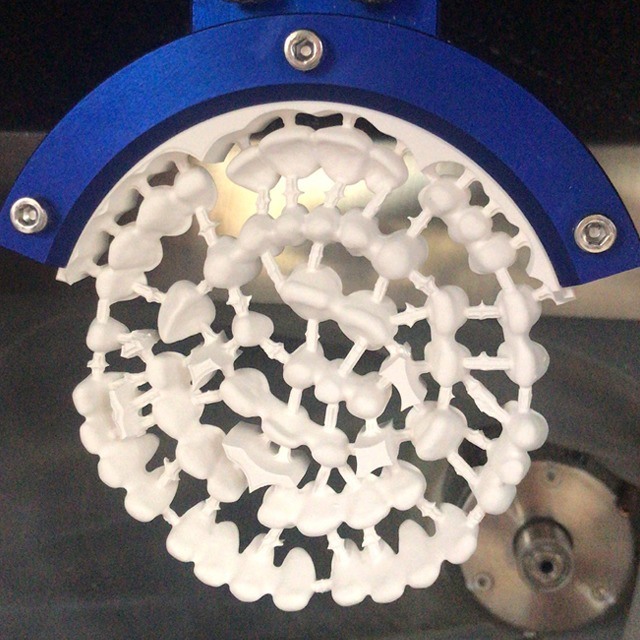 Kualitas Stabilitas CAM CAD Mesin Penggilingan Gigi Yucera Sk-5A 5 Axis Dental Milling Machine