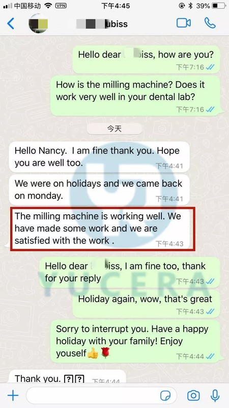 Mesin Milling Gigi YUCERA YRC-8X Penggantian Disk Otomatis Kecepatan Milling Tinggi Peralatan Lab Gigi Solusi CAD CAM