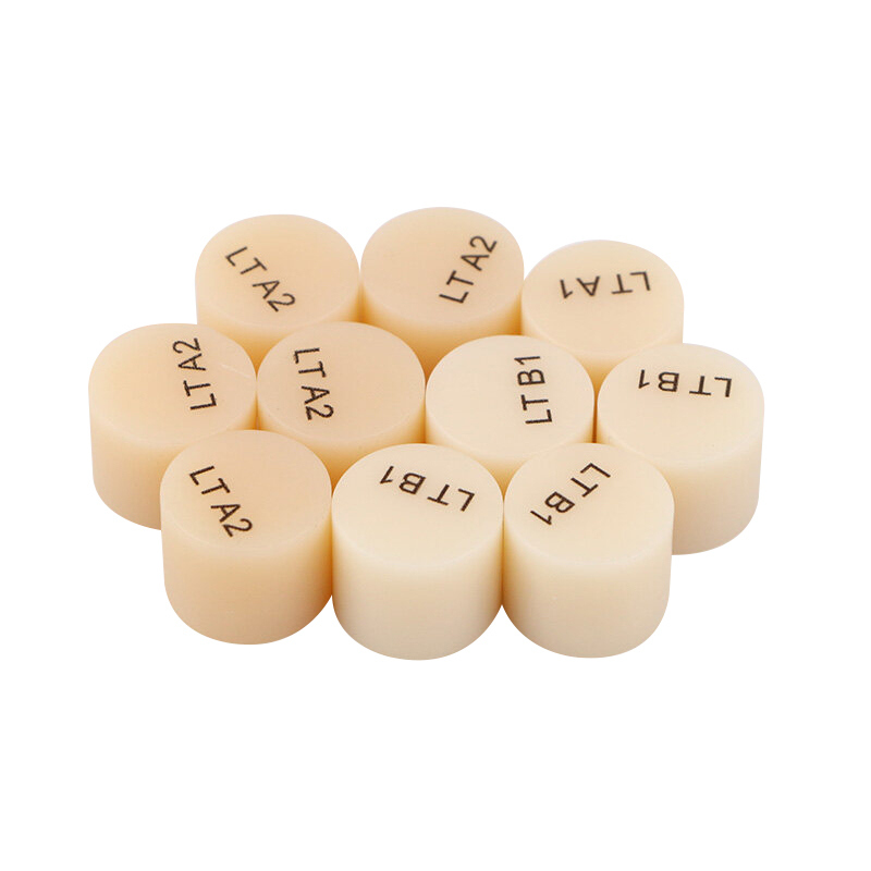 Harga Pabrik Yucera Ingots Block Press Ingots Block untuk restorasi Gigi untuk CE ISO untuk Lab untuk Klinik Efek Estetika yang Baik