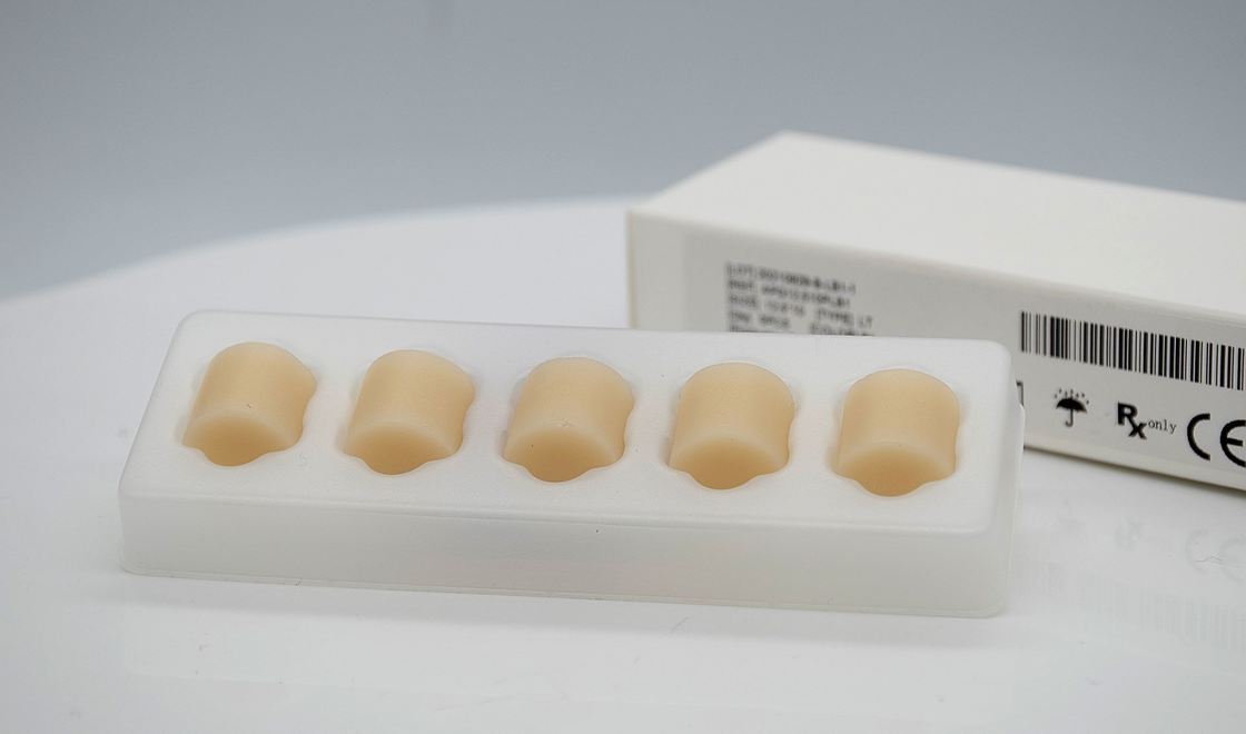 Harga Pabrik Yucera Ingots Block Press Ingots Block untuk restorasi Gigi untuk CE ISO untuk Lab untuk Klinik Efek Estetika yang Baik