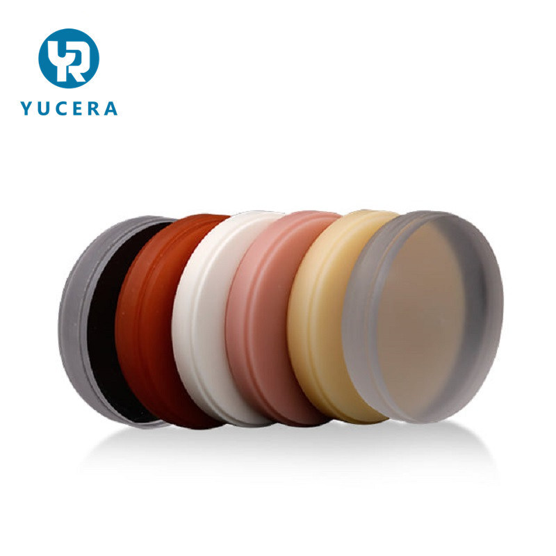 Yucera Cad Cam Multi Pmma Disk Bahan Gigi Cakram Pmma Blok Pmma Fleksibel Blok Resin Pmma