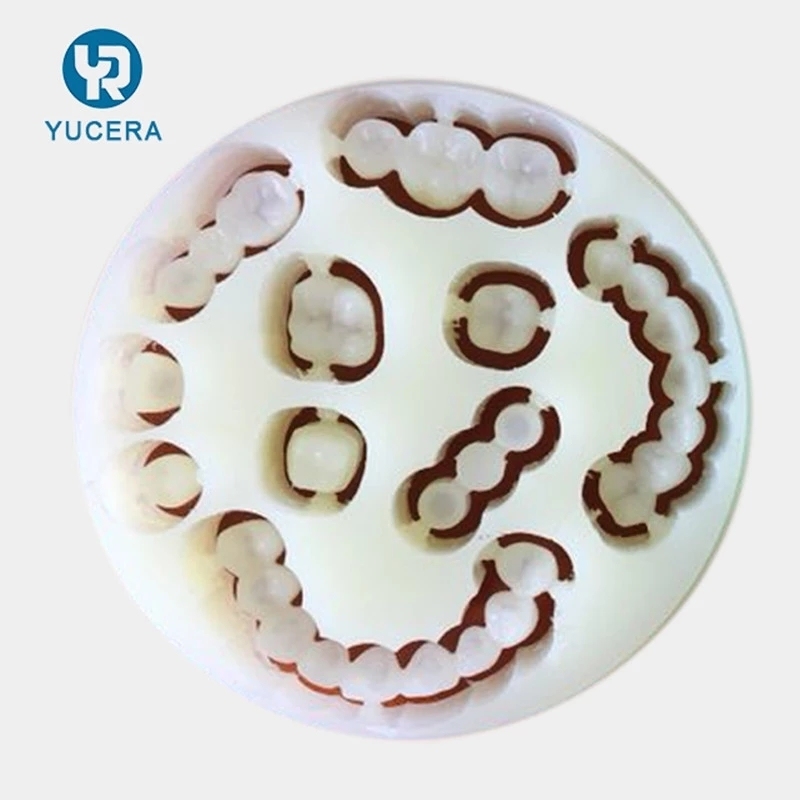 Yucera Cad Cam Multi Pmma Disk Bahan Gigi Cakram Pmma Blok Pmma Fleksibel Blok Resin Pmma