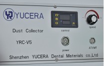 Pembersih Vakum YUCERA YRC-V5 Pembersih Vakum Gigi Portabel untuk Mesin Milling CNC Gigi untuk Laboratorium Gigi