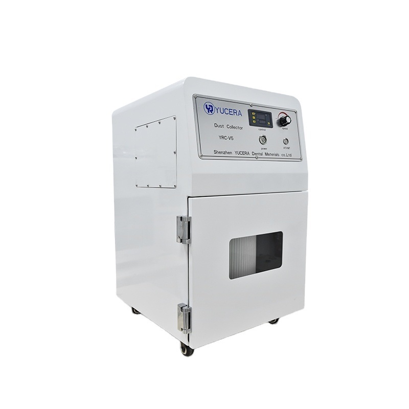 Pembersih Vakum YUCERA YRC-V5 Pembersih Vakum Gigi Portabel untuk Mesin Milling CNC Gigi untuk Laboratorium Gigi