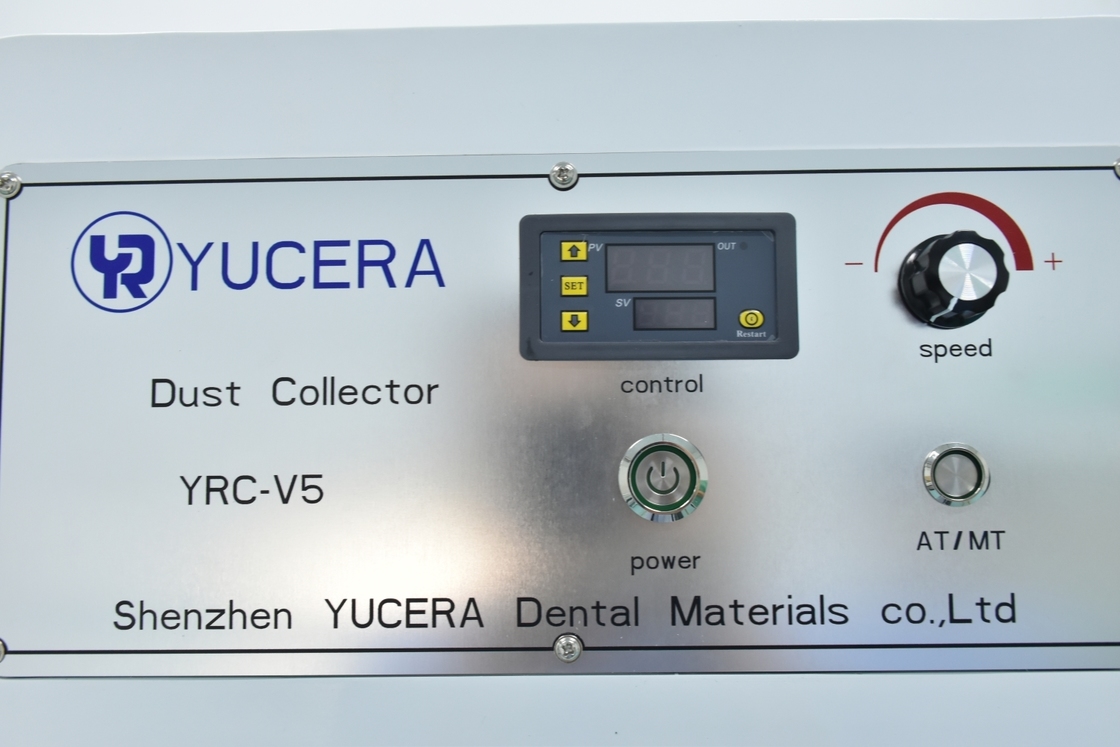 Pembersih Vakum YUCERA YRC-V5 Pembersih Vakum Gigi Portabel untuk Mesin Milling CNC Gigi untuk Laboratorium Gigi