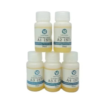Solusi Yucera 18-Warna Kit Pewarnaan Zirkonia Keramik Natural Glow untuk Kreasi Laboratorium Gigi