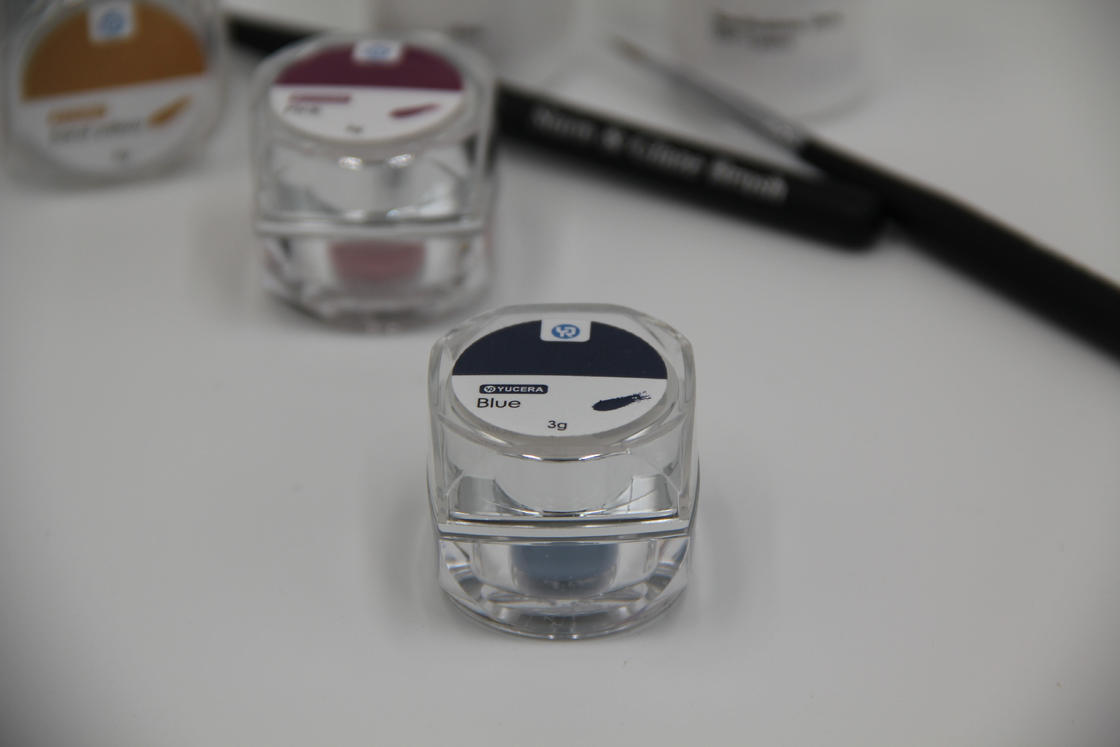 Solusi Senyum Unik Yucera Kit Pewarnaan Zirkonia Keramik 18 Warna Kilau Alami untuk Kreasi Laboratorium Gigi