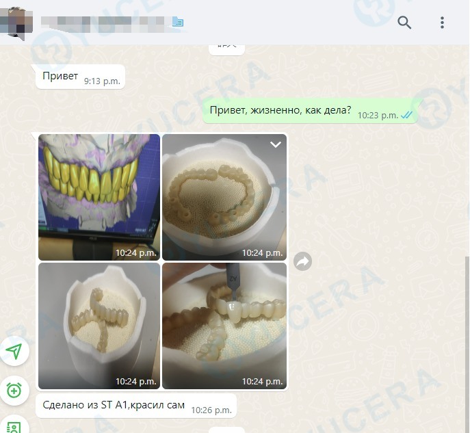 Blok Zirkonia Gigi Yucera 4D Pro 95mm Dimensi Presisi Cocok untuk Berbagai Solusi Restorasi Gigi